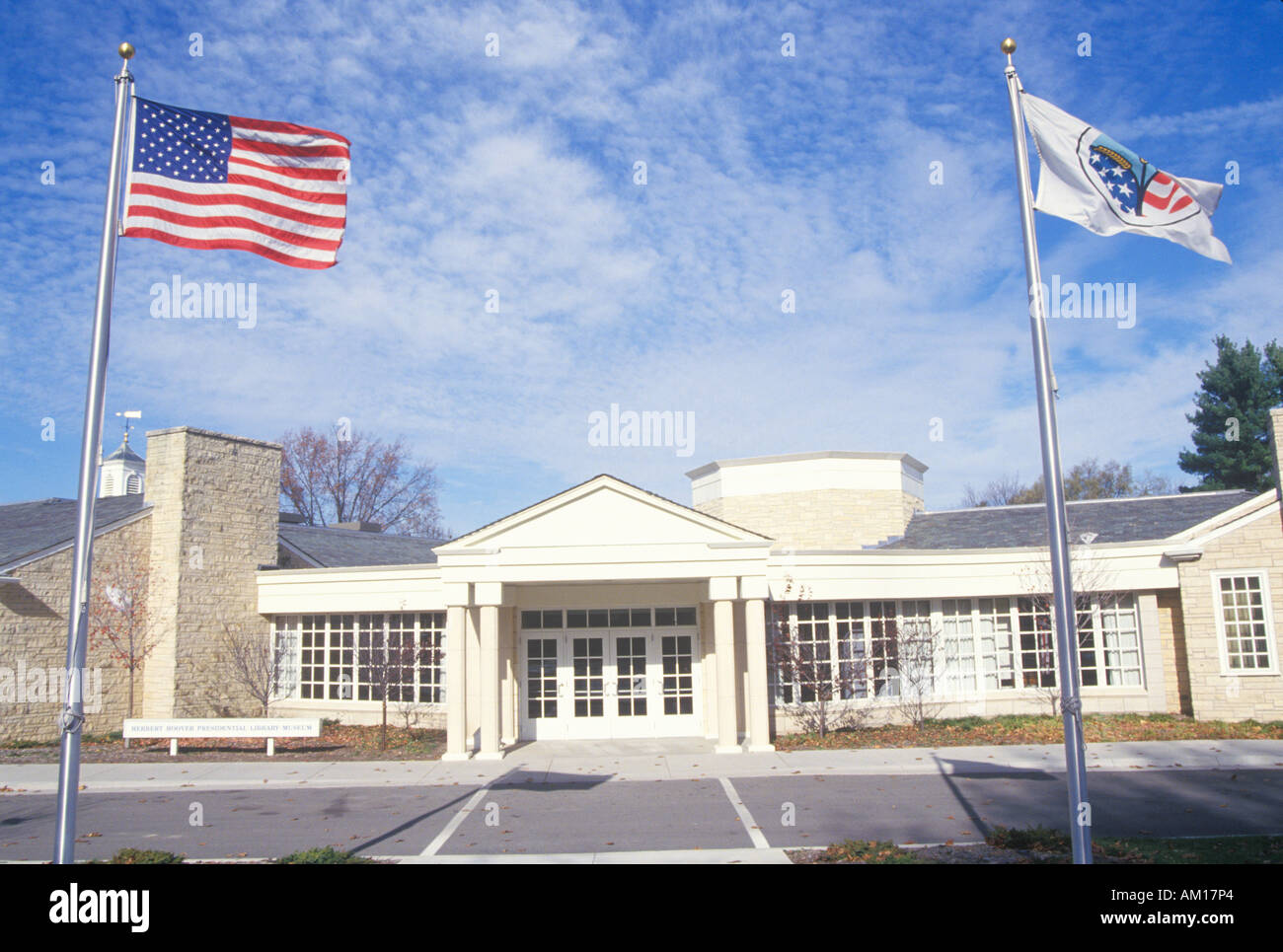 Exterior of Herbert Hoover Presidential Library National Historic Site