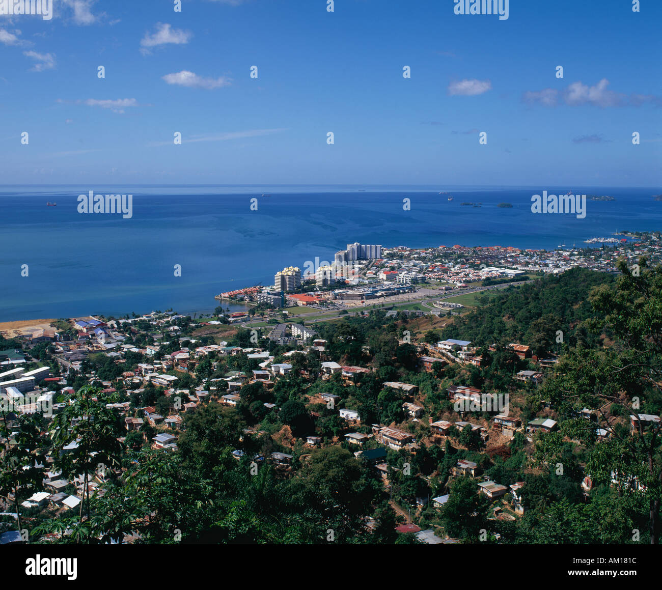 St James Port of Spain Trinidad Caribbean Stock Photo - Alamy
