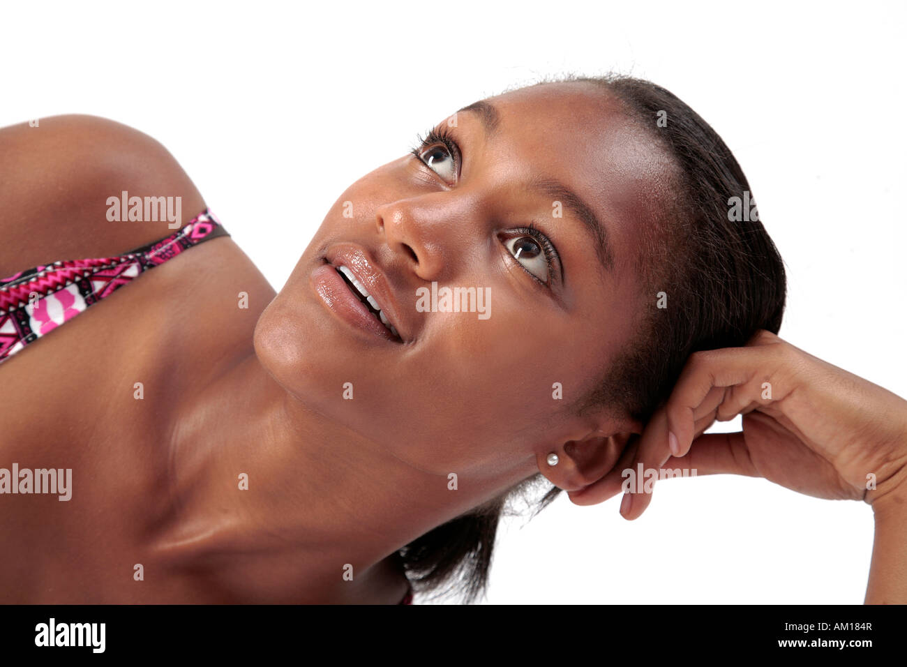 Dark skinned african american woman hi-res stock photography and images ...