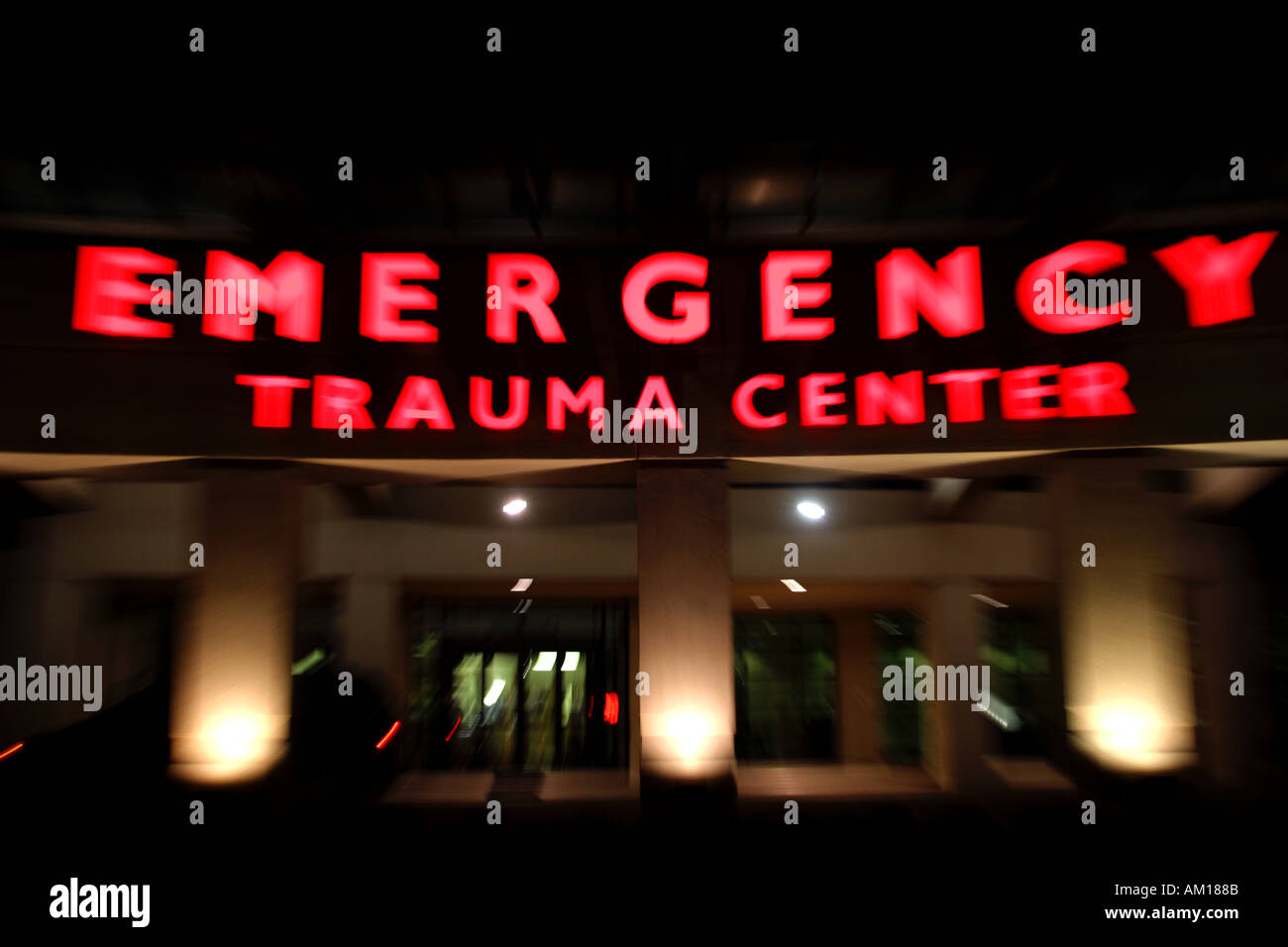 Emergency Trauma Center at Hospital Stock Photo 1317002 Alamy