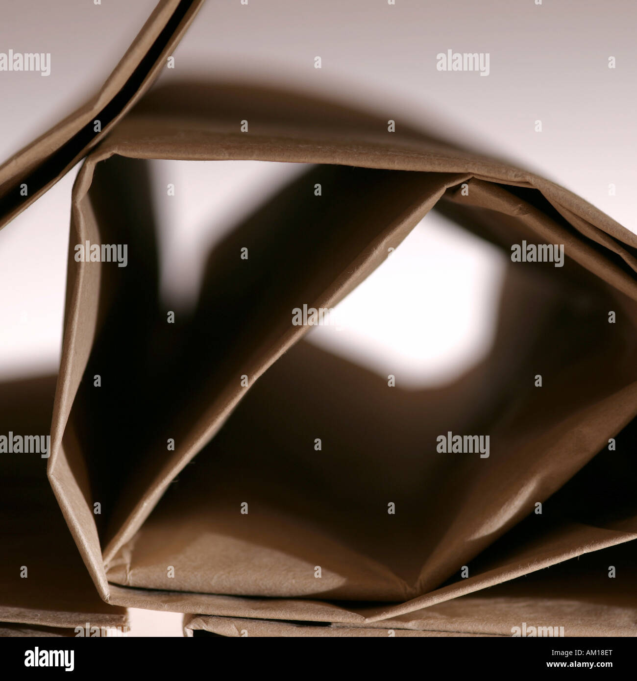 Paper garbage bags Stock Photo Alamy