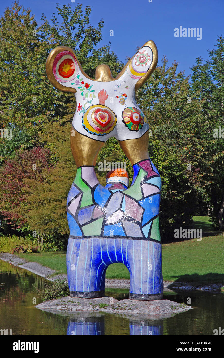 "The Poet and his Muse" by Niki de Saint Phalle, Ulm Stock