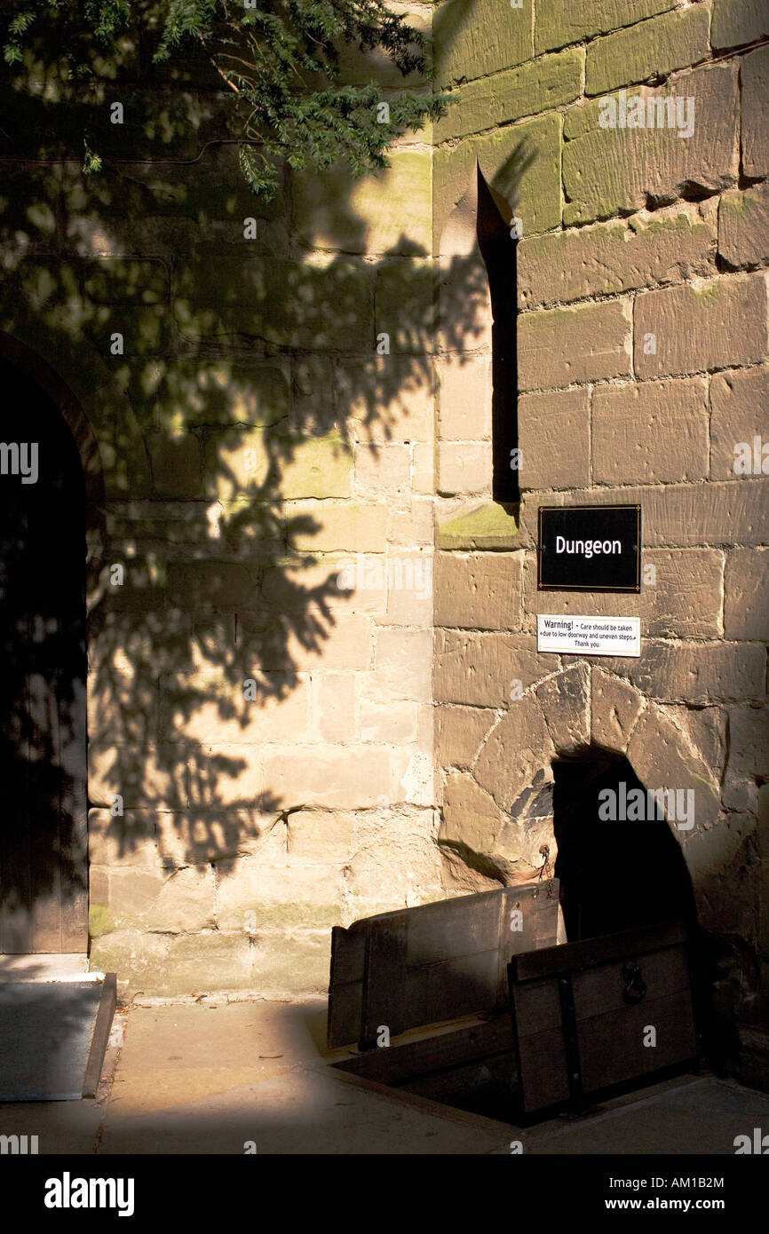 Dungeon at Warwick Castle Stock Photo - Alamy