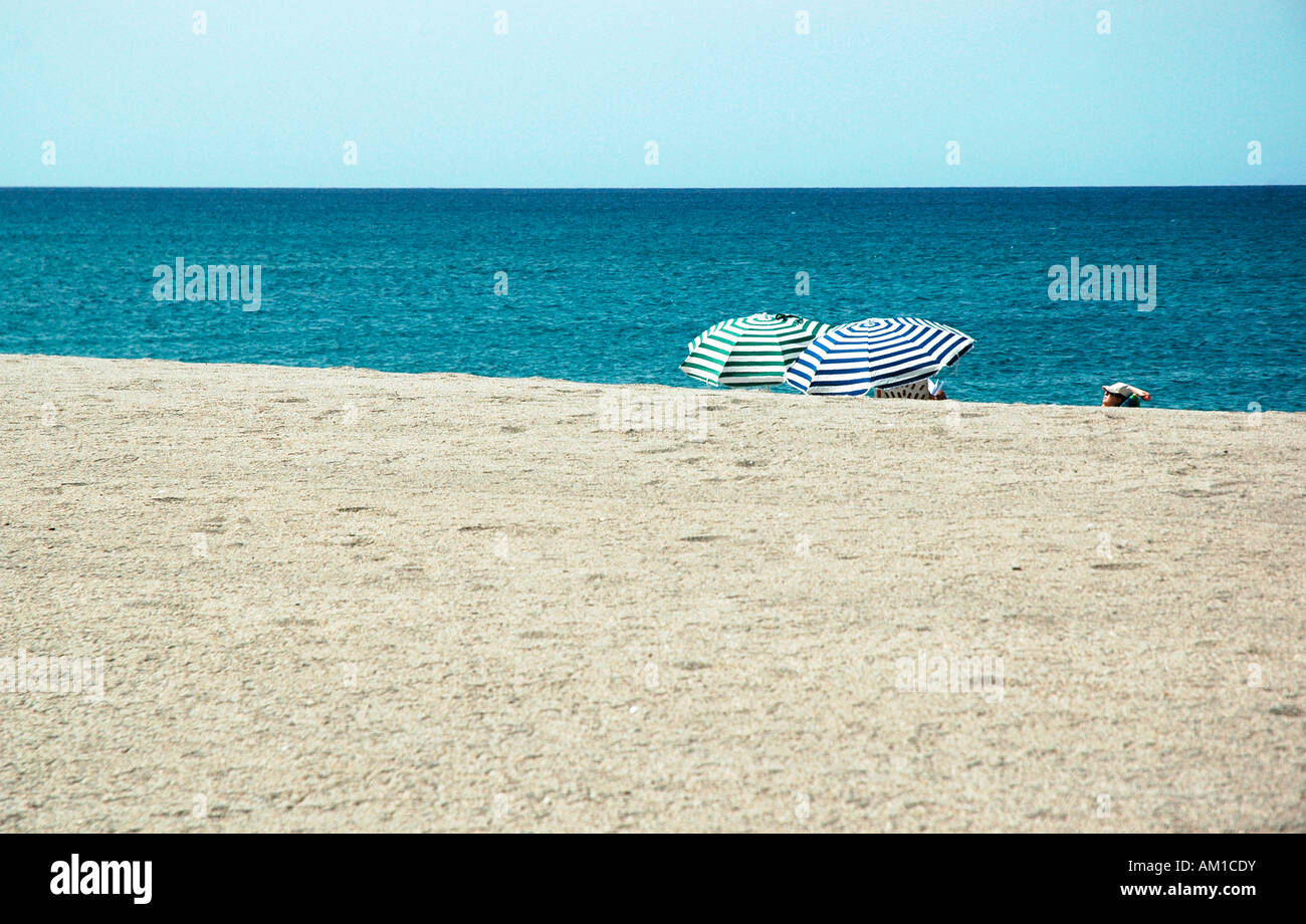 Almadraba beach CABO DE GATA NATURAL PARK Almeria province Andalusia Spain Stock Photo