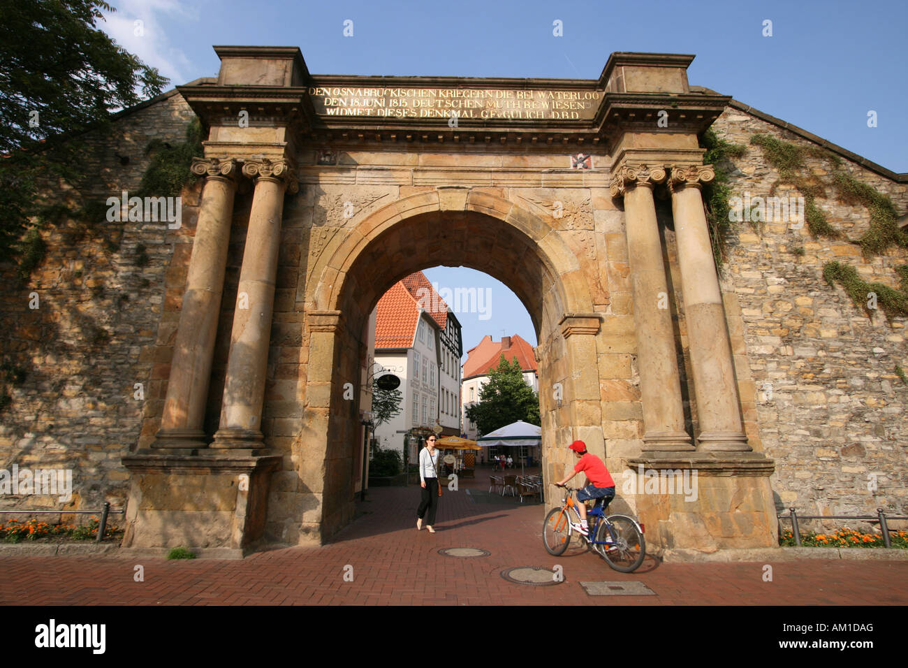 Heger Gate, Osnabrueck, Lower Saxony, Germany Stock Photo - Alamy