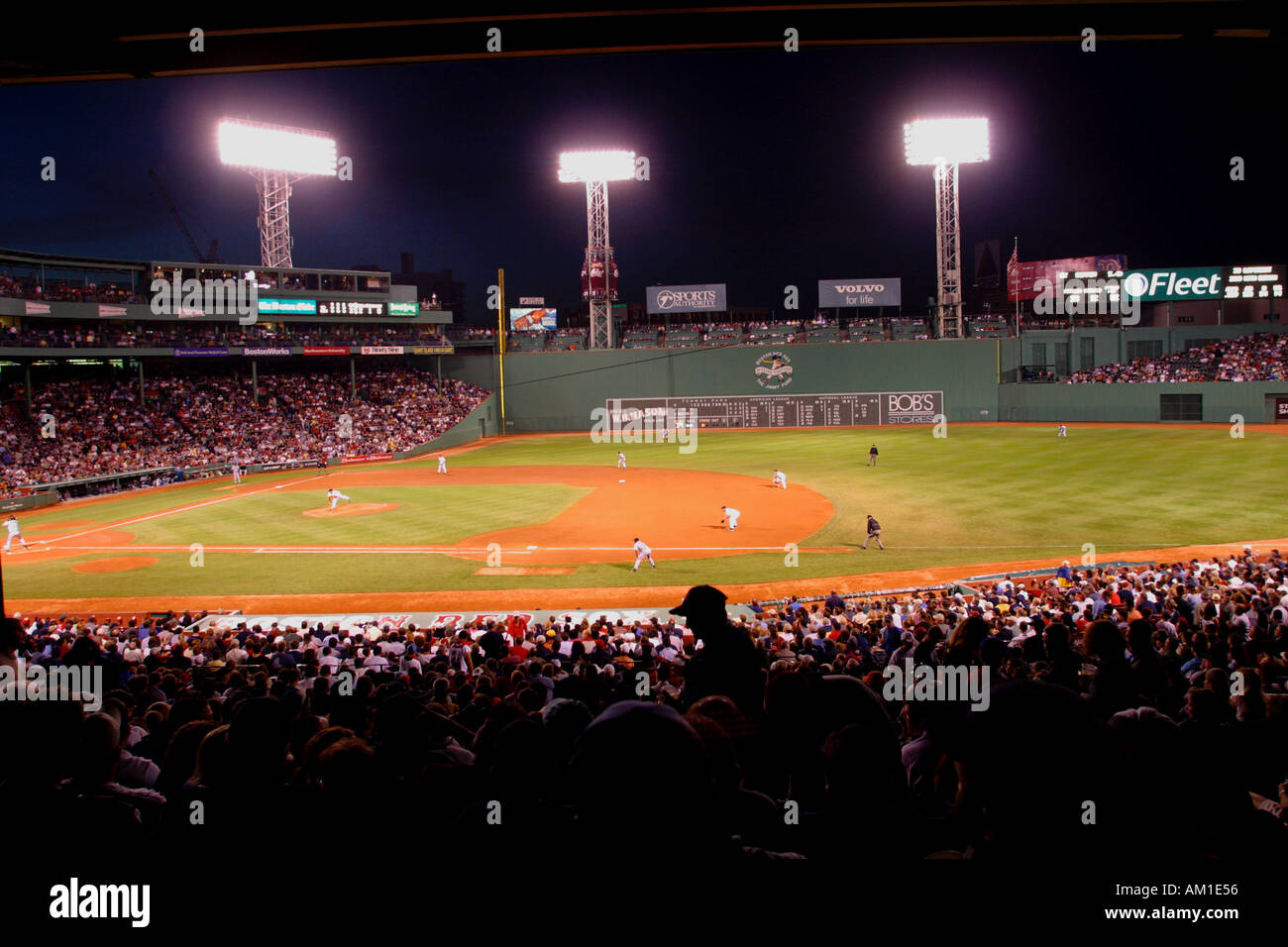 Fenway Park Major League Baseball Boston MA Stock Photo