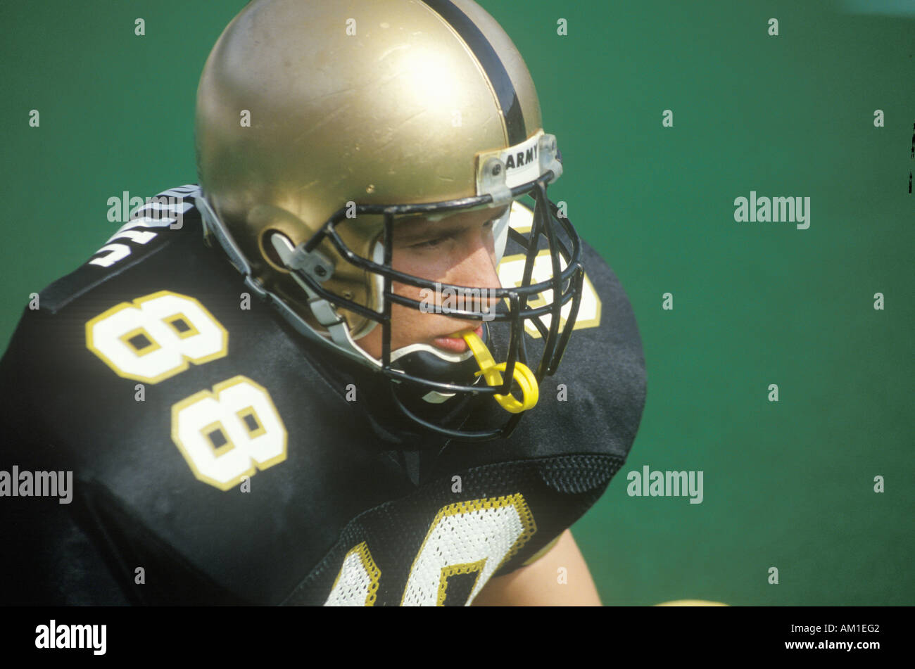 College football player Stock Photo