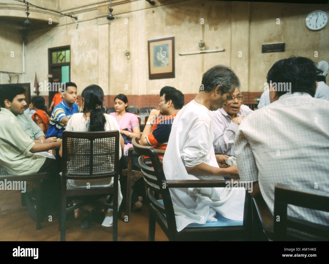 The Indian Coffee House on College Street in Kolkata, India Stock Photo