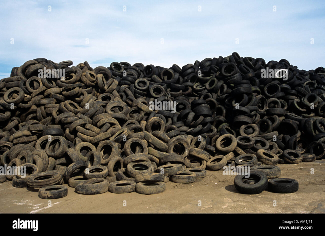 tyre mountain