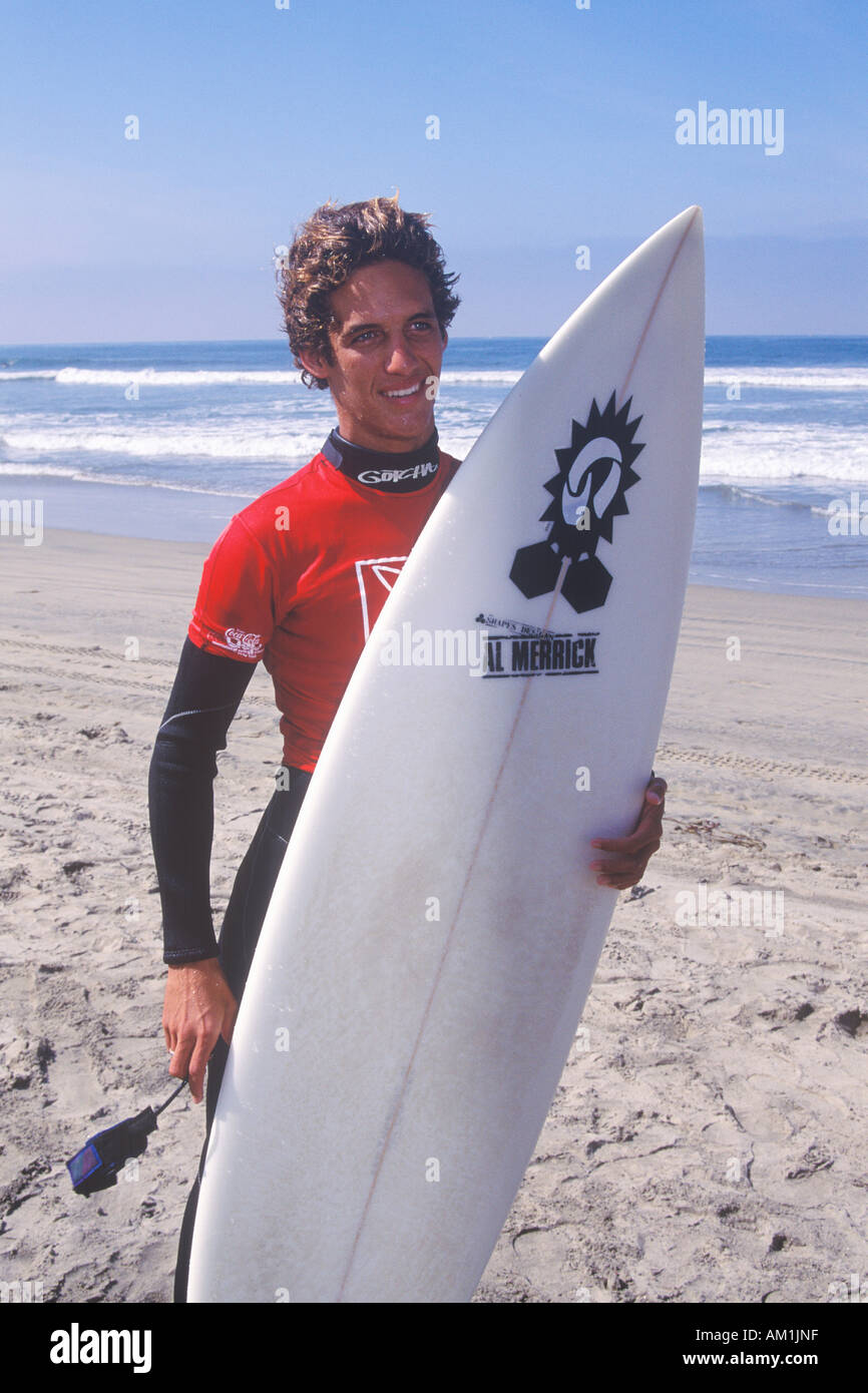 Kelly Slater of Cocoa Beach, Florida most famous surfer in the world