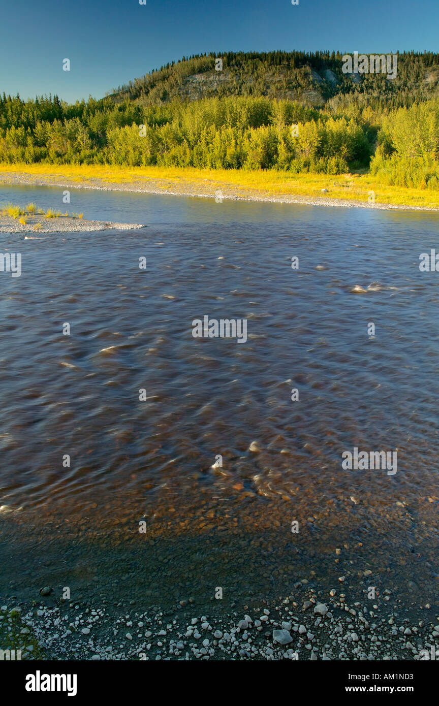 The Gulkana River Copper River Valley Alaska Stock Photo Alamy
