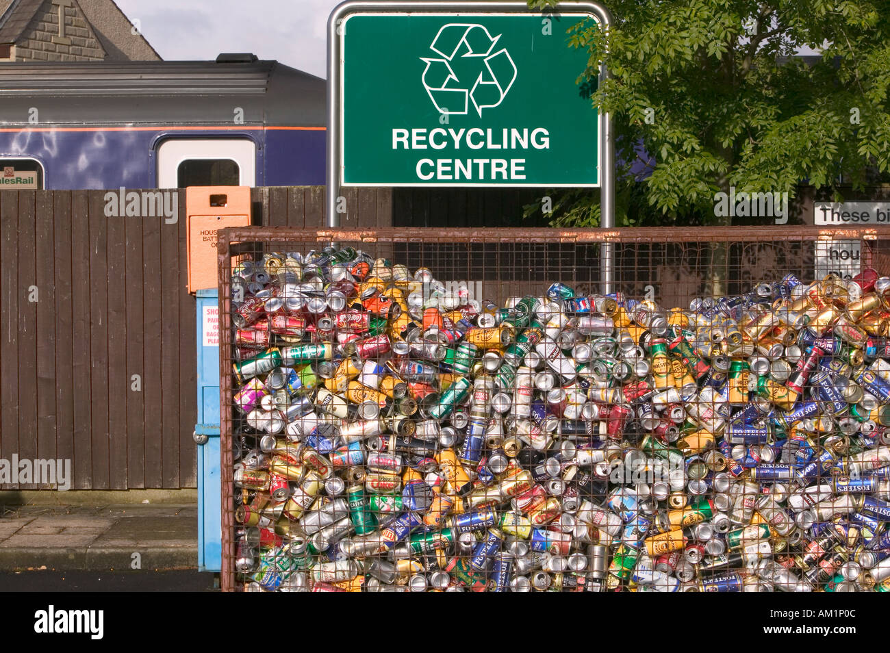 recycling drinks cans Stock Photo Alamy