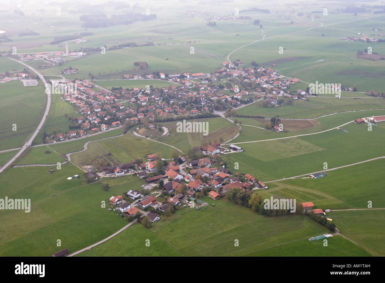 Typical bavarian village houses bavaria hi-res stock photography and ...