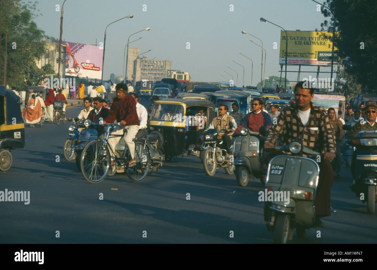 INDIA Gujarat Ahmedabad Stock Photo - Alamy