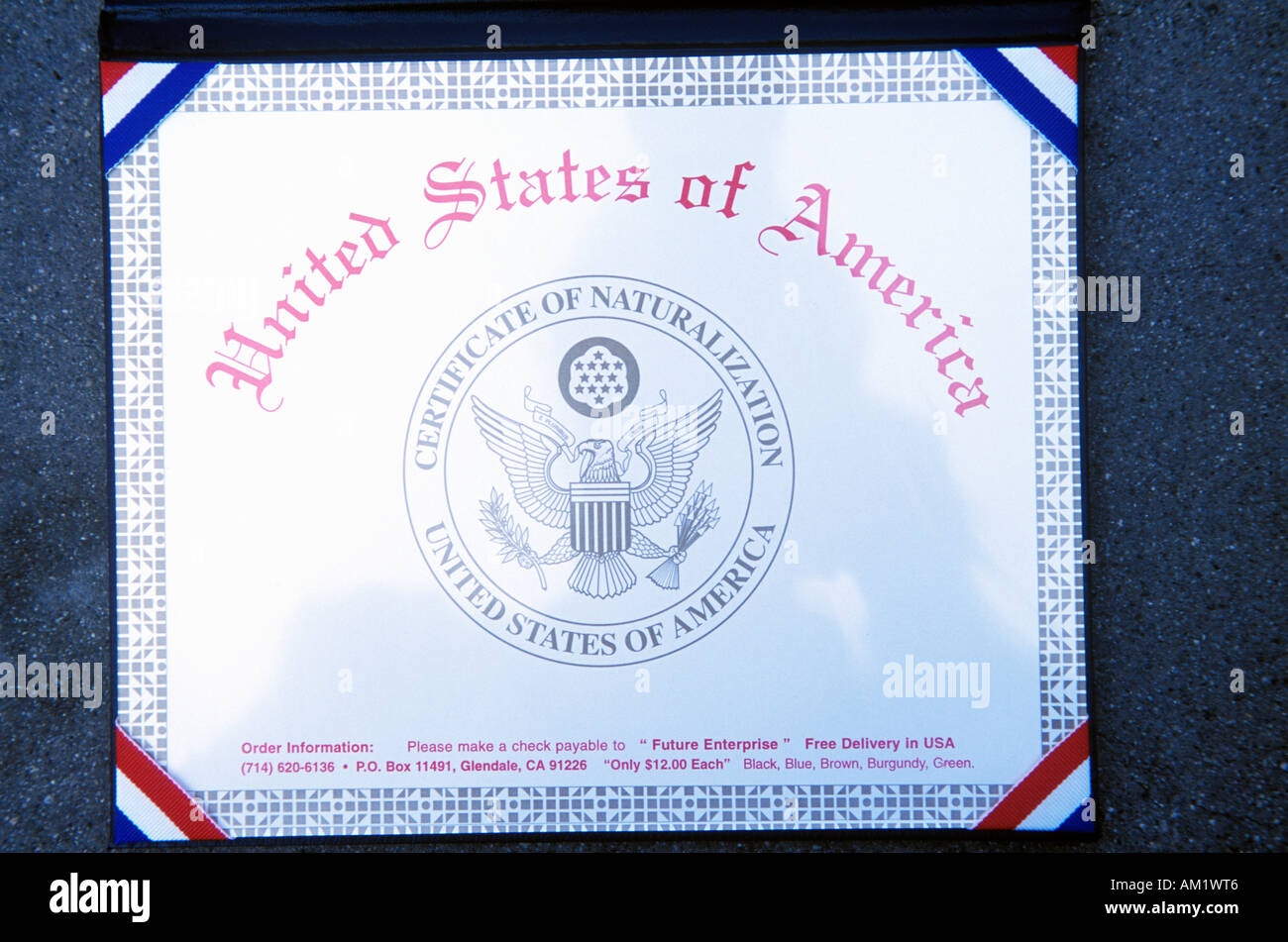Certificate of naturalization hi res stock photography and images Alamy