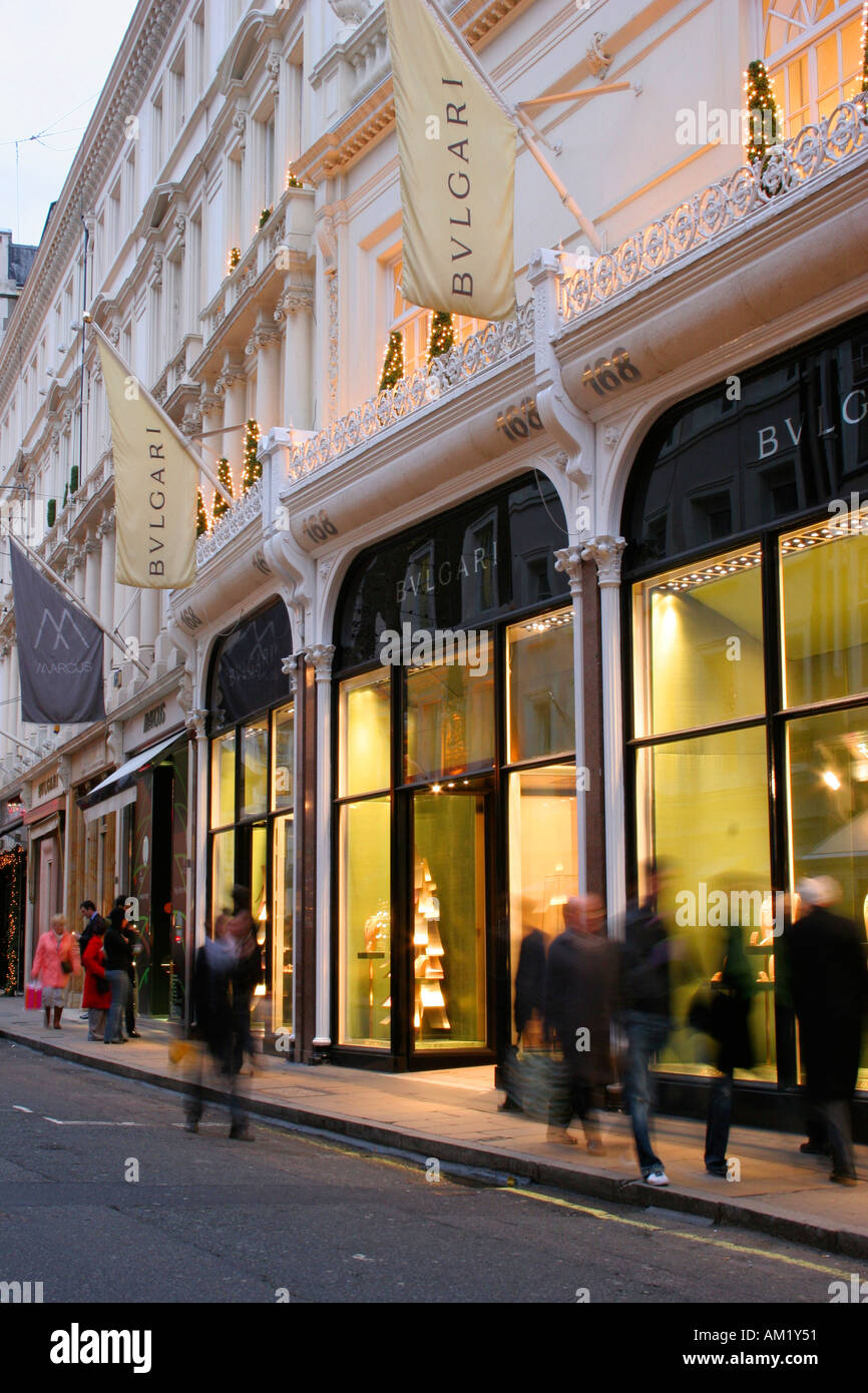 bulgari shop in london