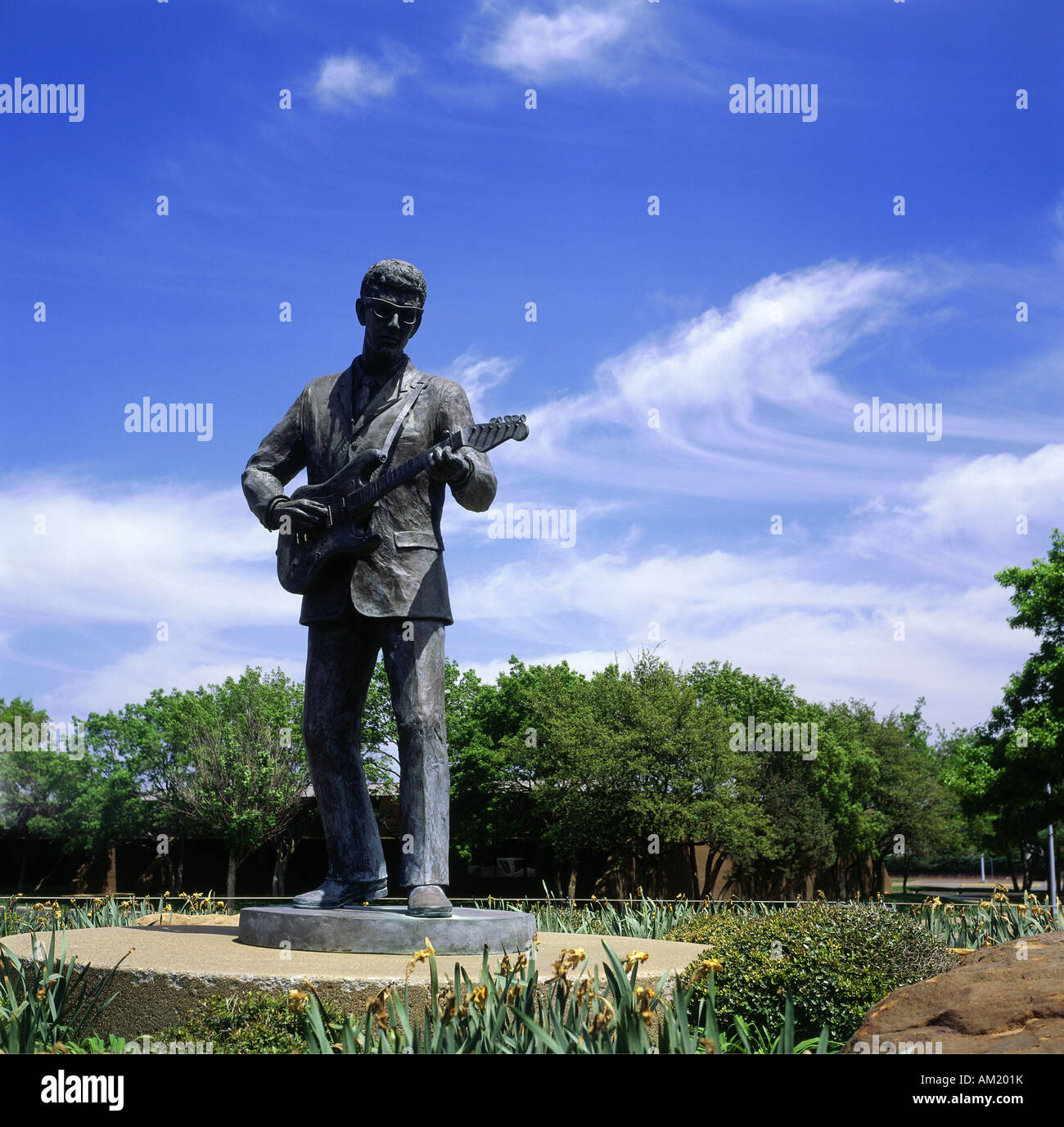 geography / travel, USA, Texas, Lubbock, Walk of Fame, Buddy Holly