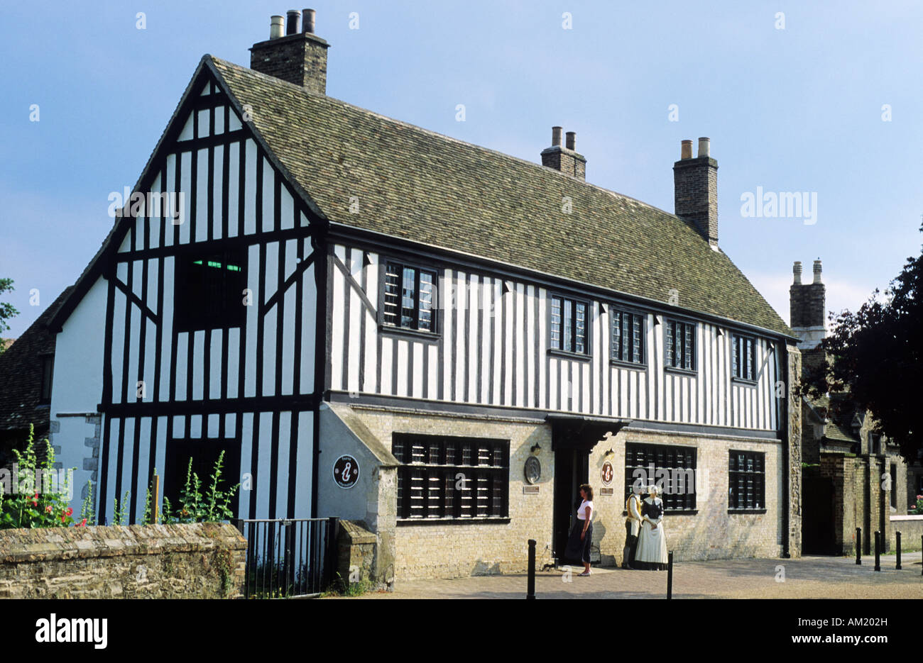 Ely Cambridgeshire Oliver Cromwell s House Stock Photo