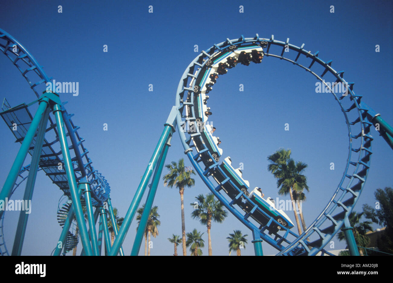 Roller Coaster Knott s Berry Farm Buena Park California Stock Photo Alamy