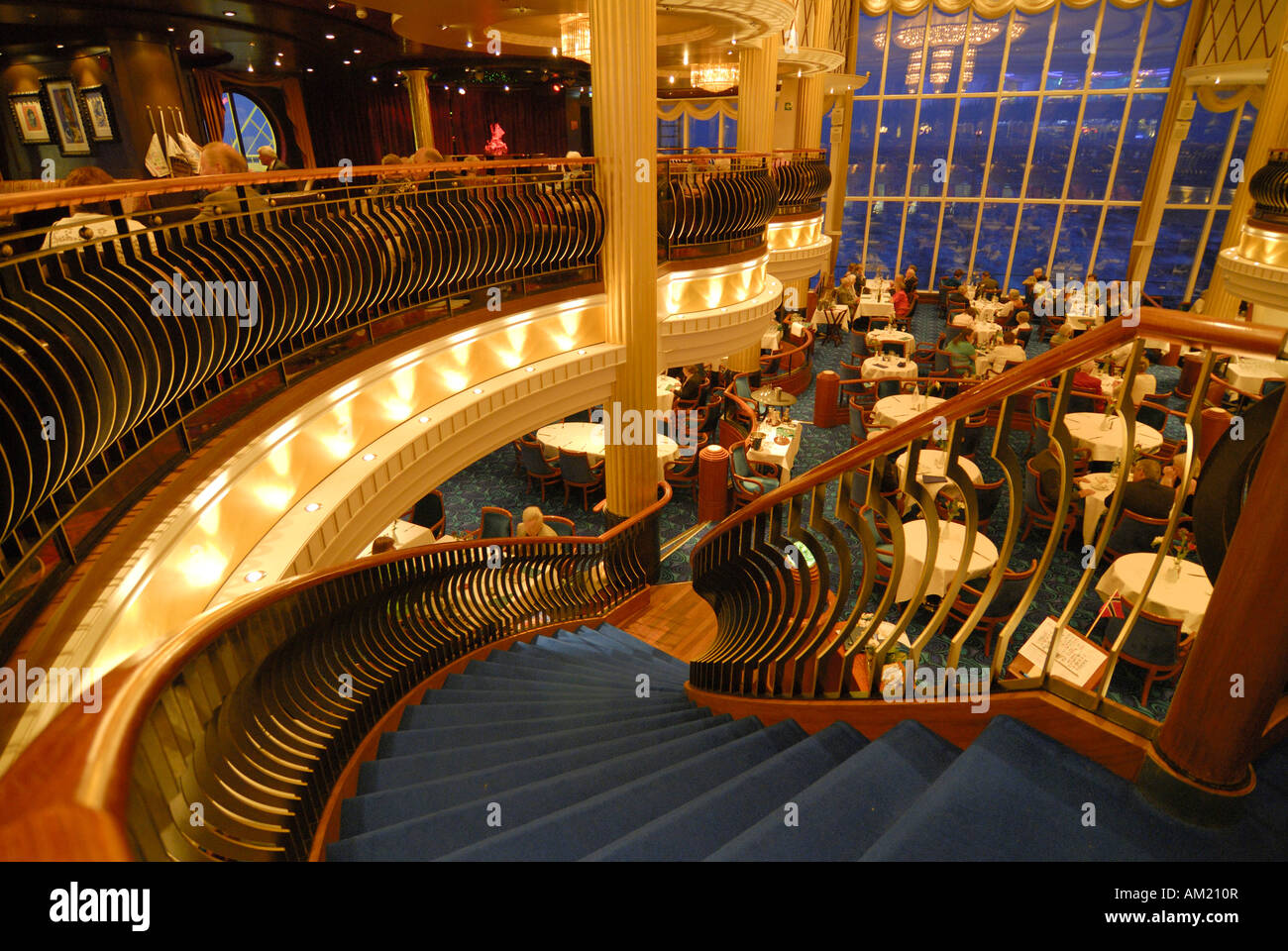 Shopping mall cruise ship MS Color Fantasy, Color Line shipping company,  Oslo, Norway, Europe, Stock Photo, Picture And Rights Managed Image. Pic.  IBR-5821911