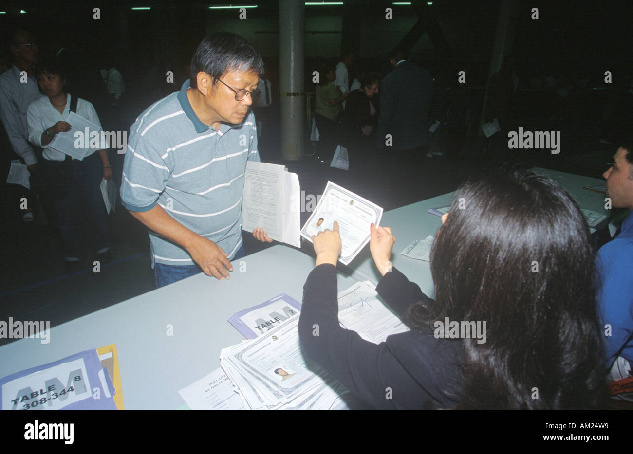 Citizenship Ceremony Los Angeles California Stock Photo - Alamy