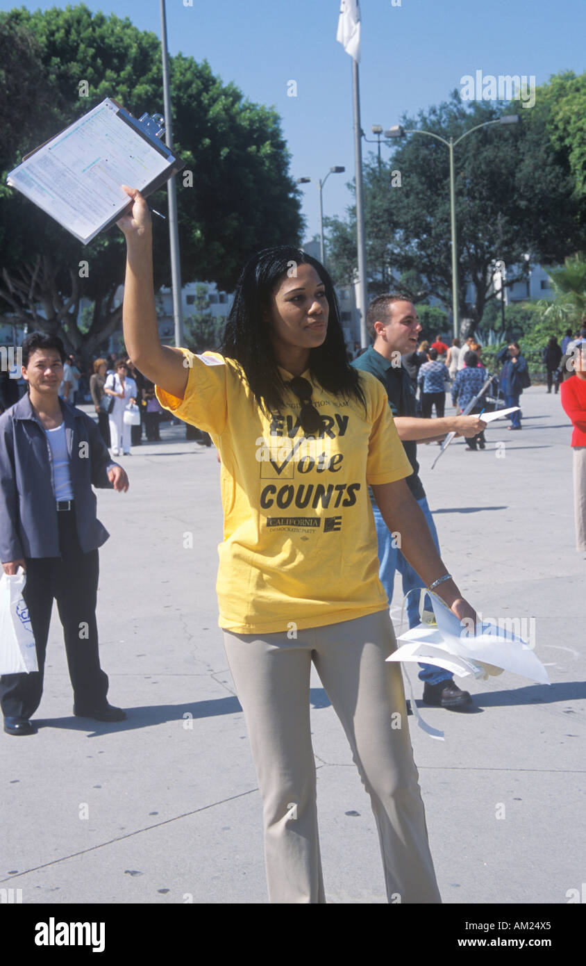 African american voter registration hi-res stock photography and images ...