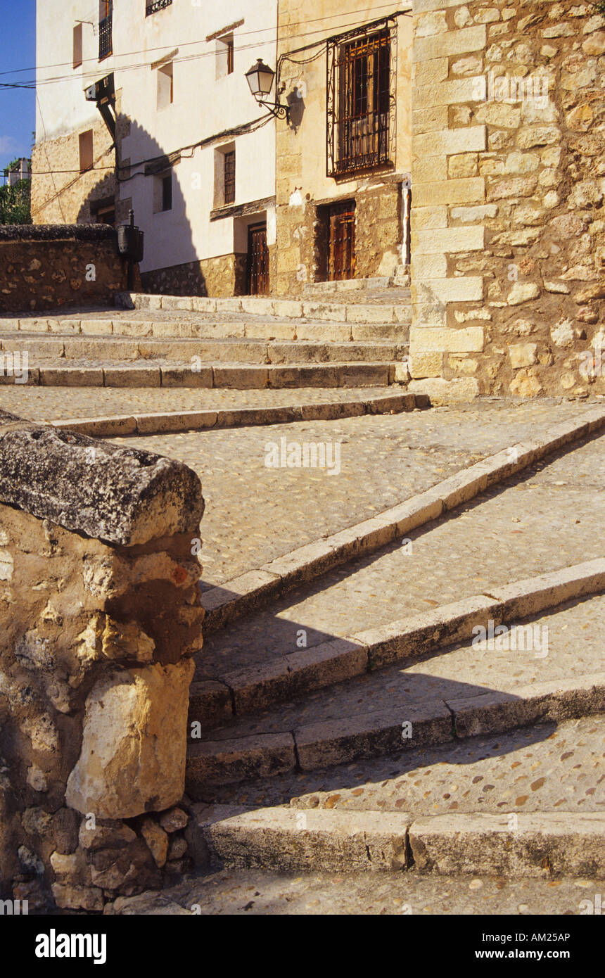 San Miguel descent CUENCA Castilla La Mancha Spain Stock Photo