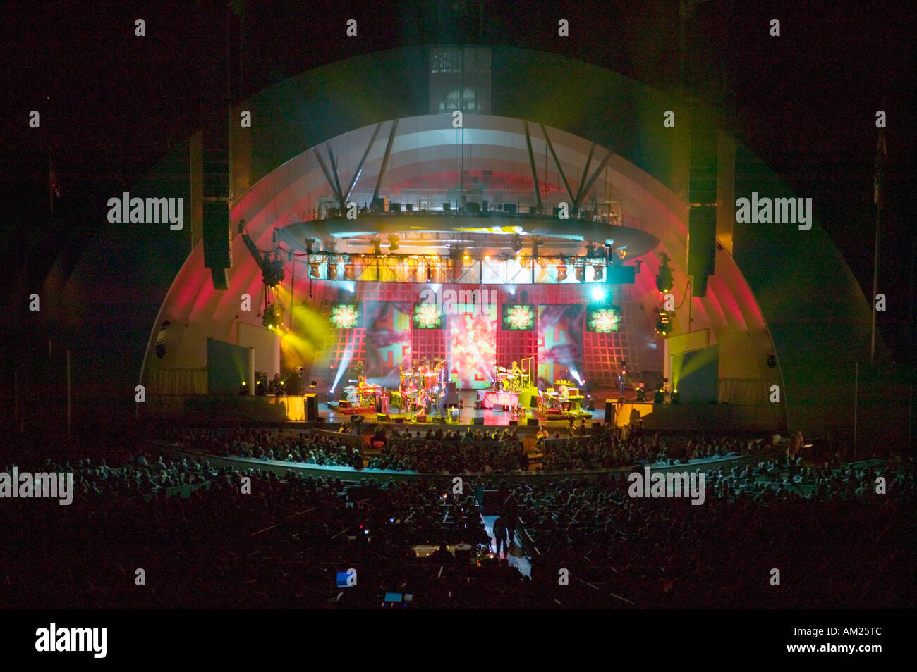 Sting performing at the newly renovated Hollywood Bowl Hollywood