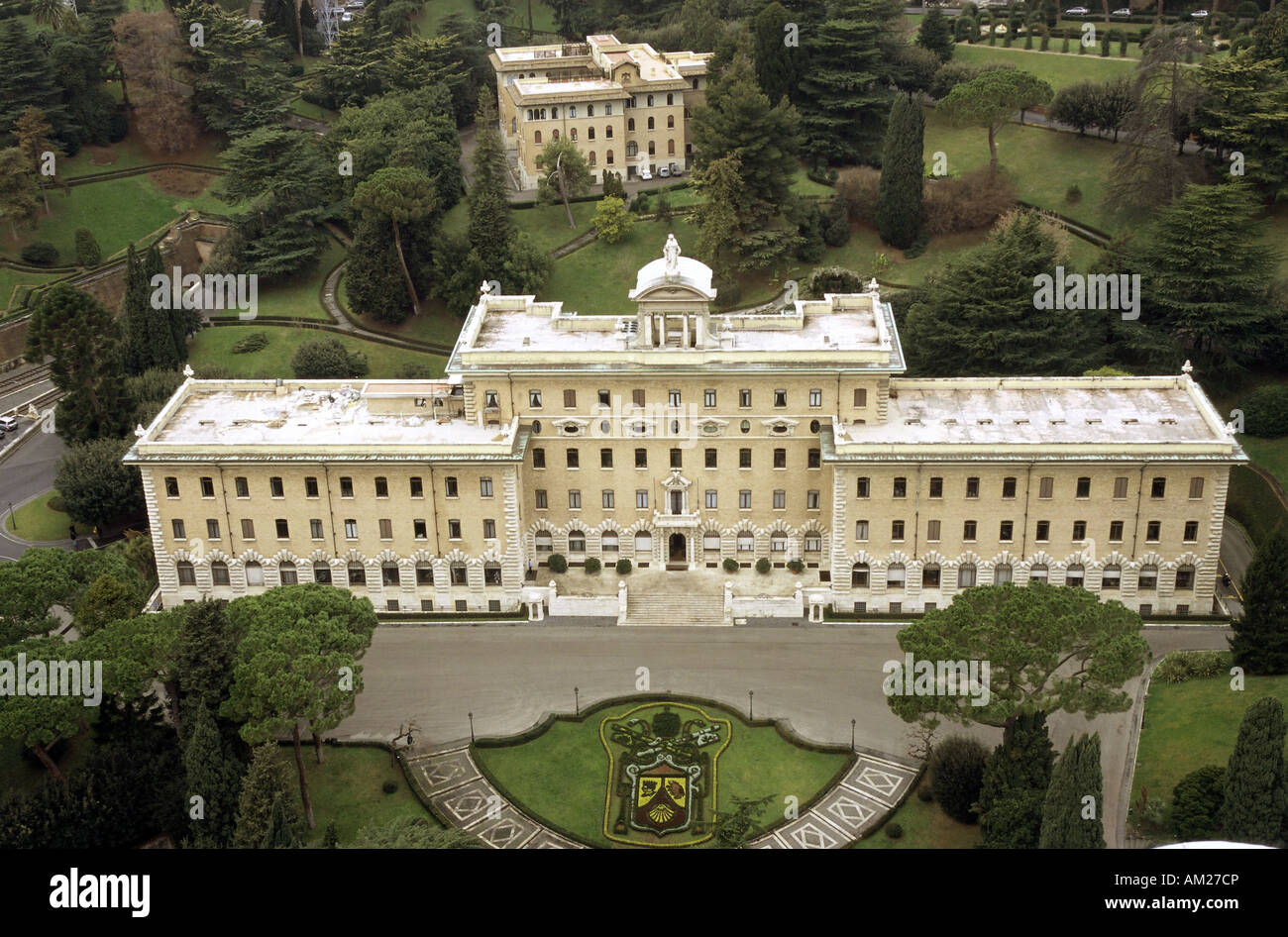 geography / travel, Italy, Rome, Vatican, Governatorato Builduing, Vatican Gardens, Additional-Rights-Clearance-Info-Not-Available Stock Photo