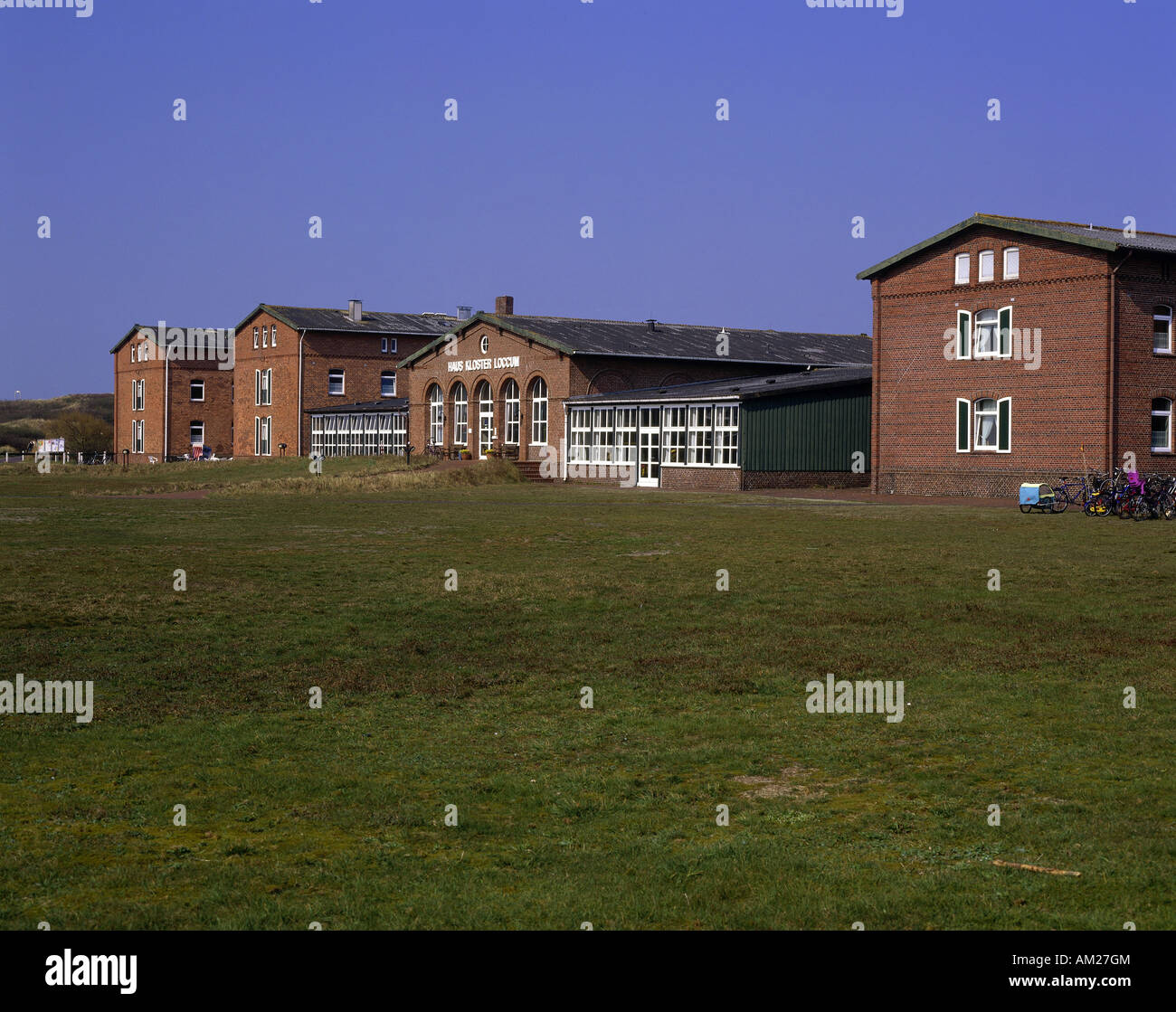 Geography Travel Germany Lower Saxony Langeoog Buildings