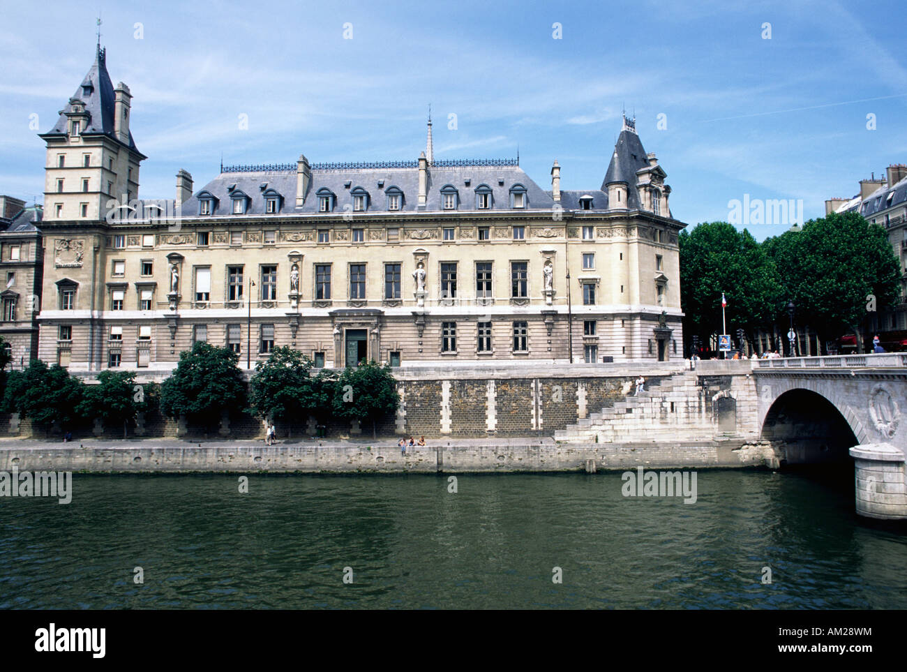 The Tribunal Correctionnel On The Seine Paris Stock Photo Alamy