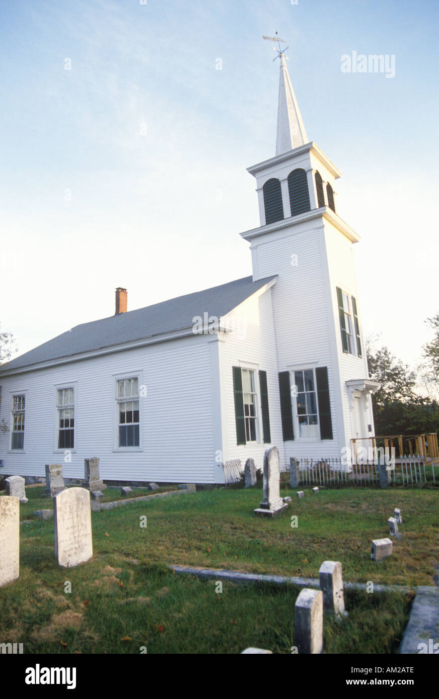 Church in Effingham New Hampshire Stock Photo Alamy