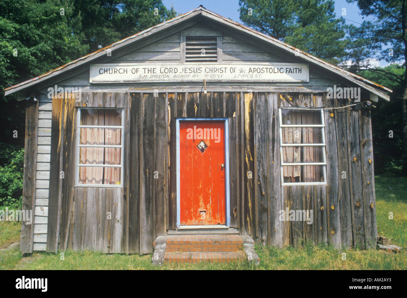A church in South Carolina Stock Photo