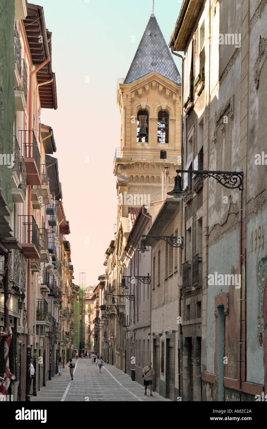 Casco Antiguo (Old Town), Pamplona, Navarra, Basque Country, Spain Stock  Photo - Alamy