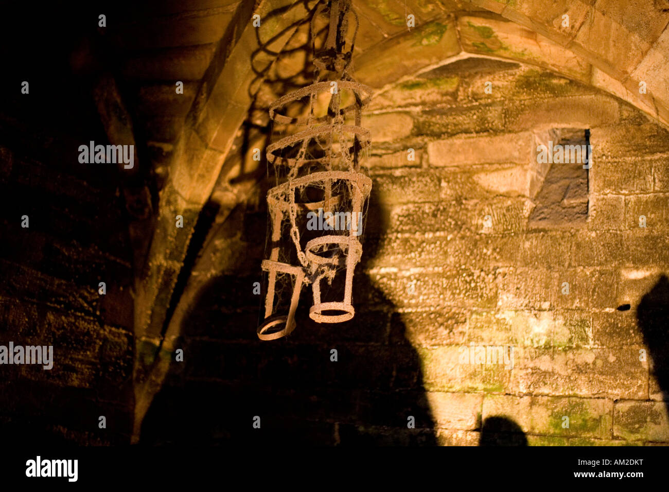 Dungeon at Warwick castle Stock Photo - Alamy