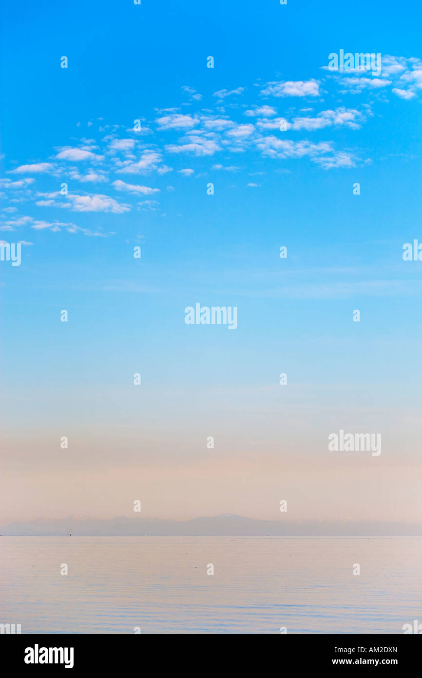 Blue ocean clouds in clear hi-res stock photography and images - Alamy