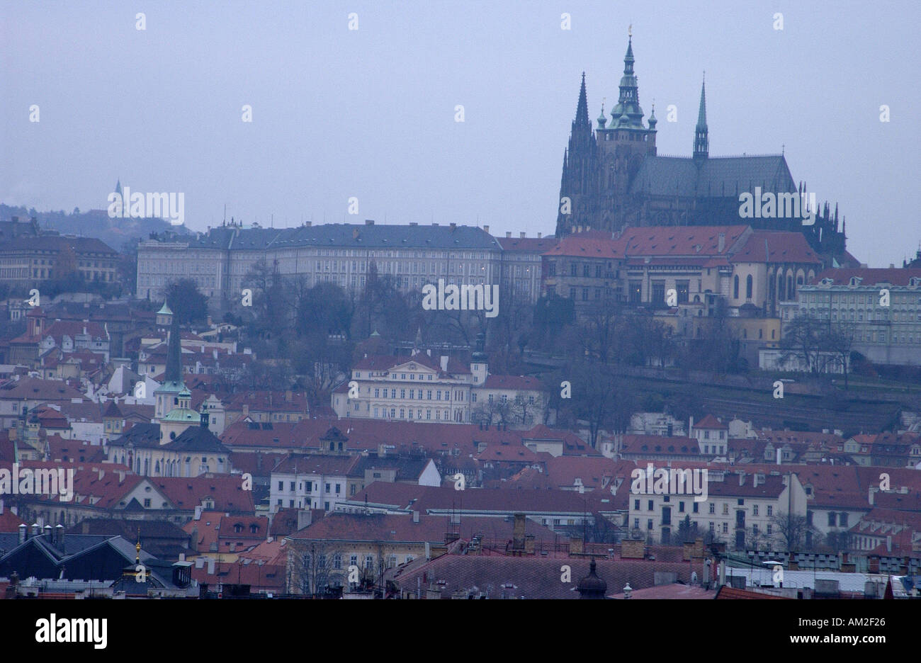 Prague Castle Prague Czech Republic Stock Photo