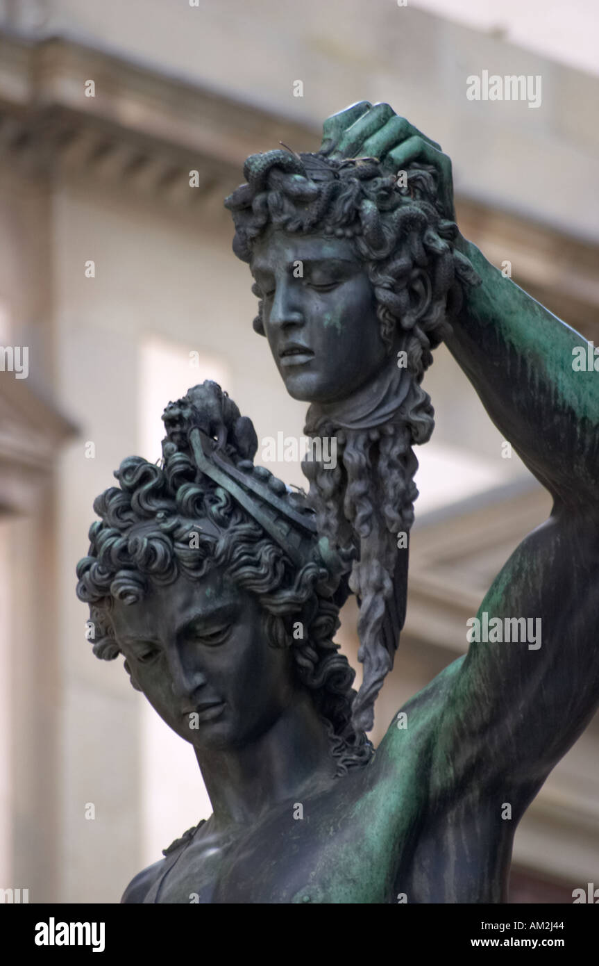 Bronze statue of Perseus with the head of Medusa Loggia dei Lanzi
