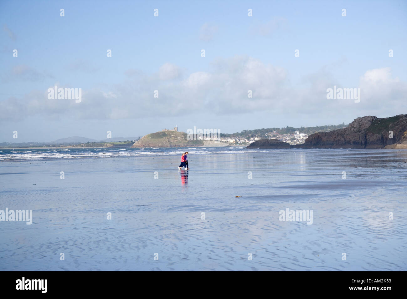 Kite buggies on Black Rock Sands North Wales Stock Photo - Alamy