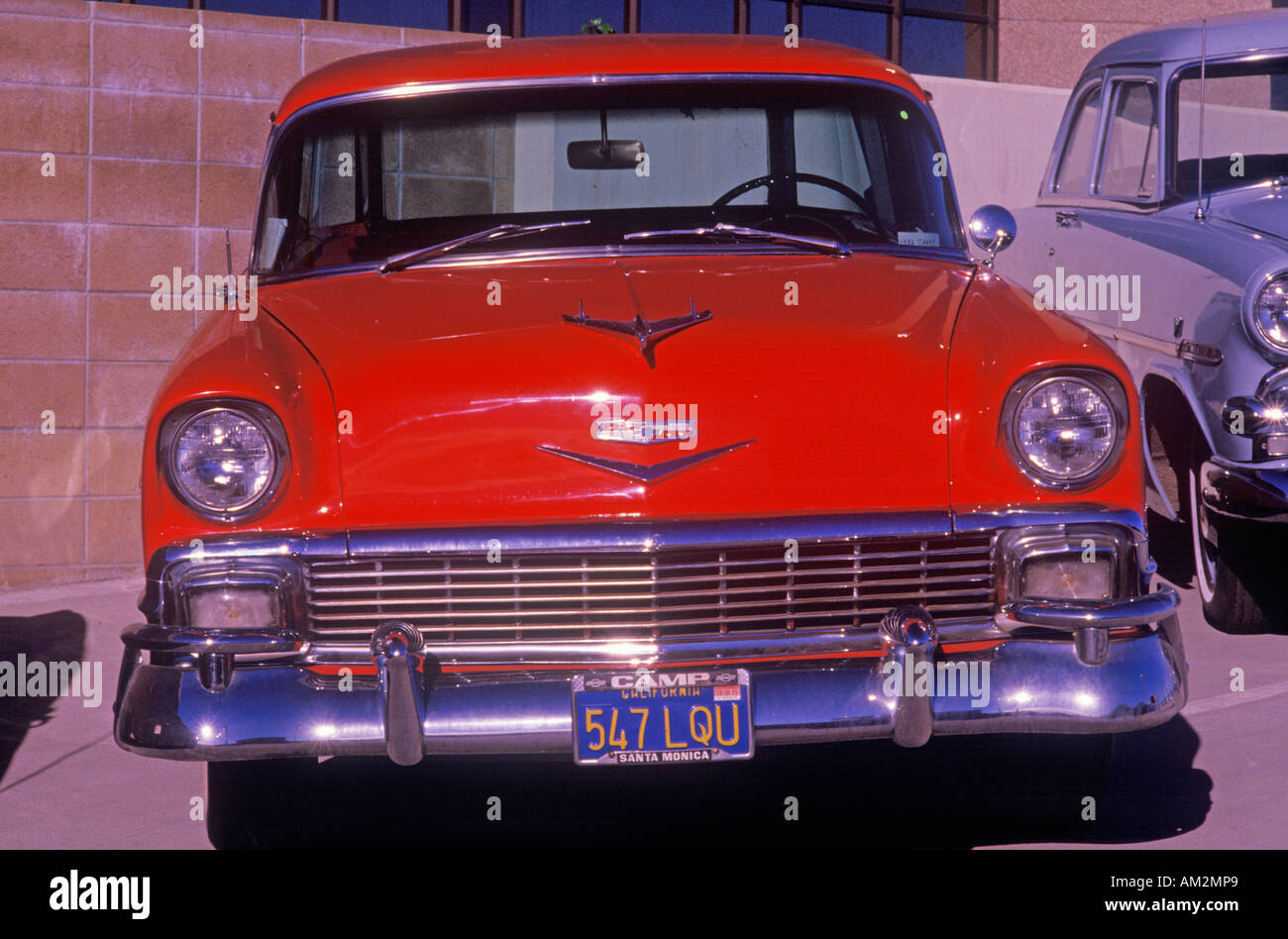 A 1953 Chevy antique car in Hollywood California Stock Photo