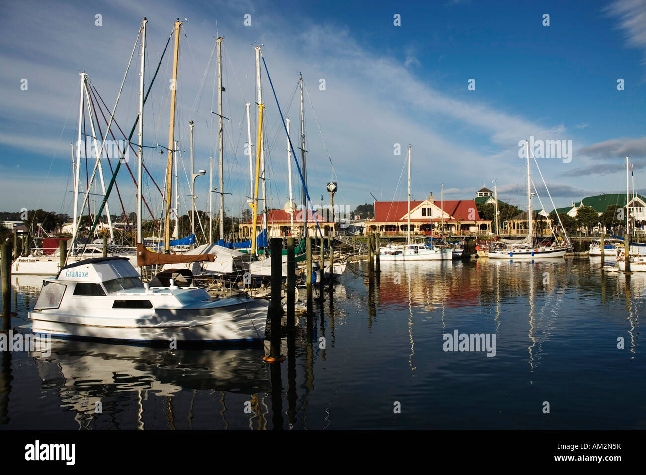 Whangarei Harbor Whangarei New Zealand Stock Photo Alamy