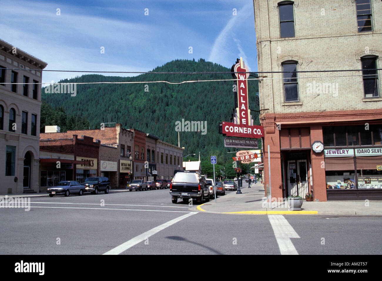 Wallace idaho hires stock photography and images Alamy