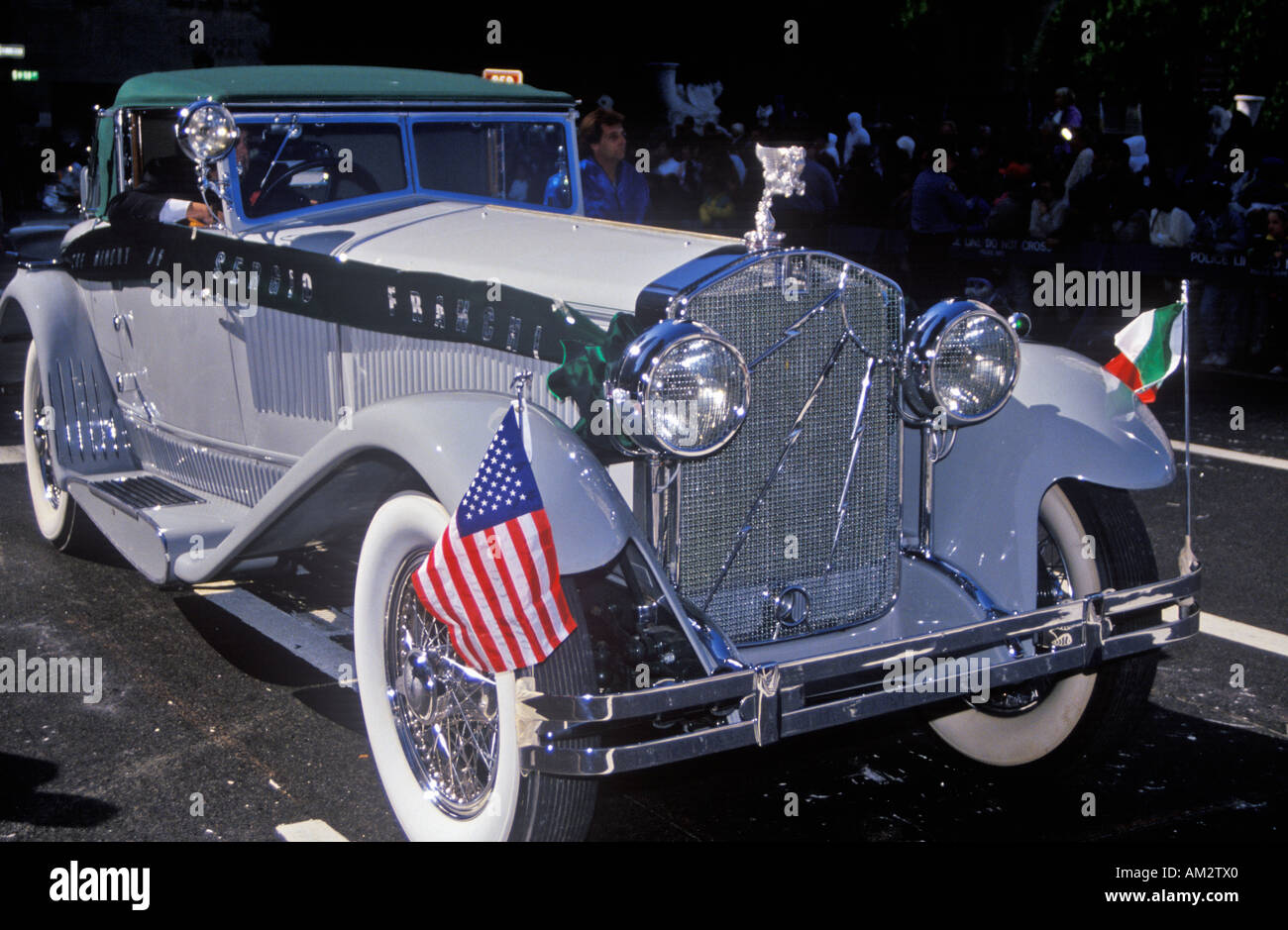 The 499th anniversary of Italian Americans at the Columbus Day Parade in New York City Stock Photo