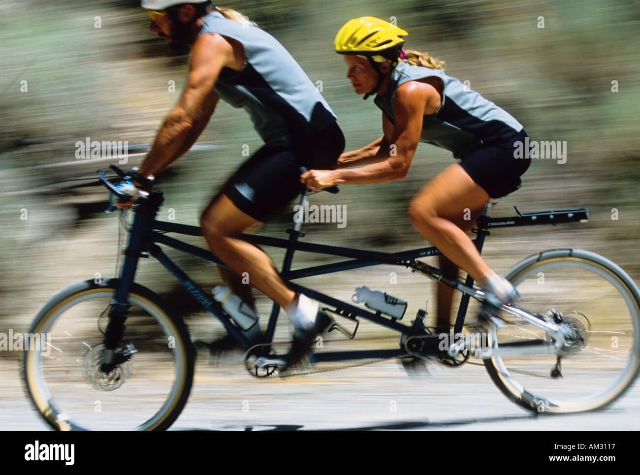 sport sports mountain biking Stock Photo Alamy