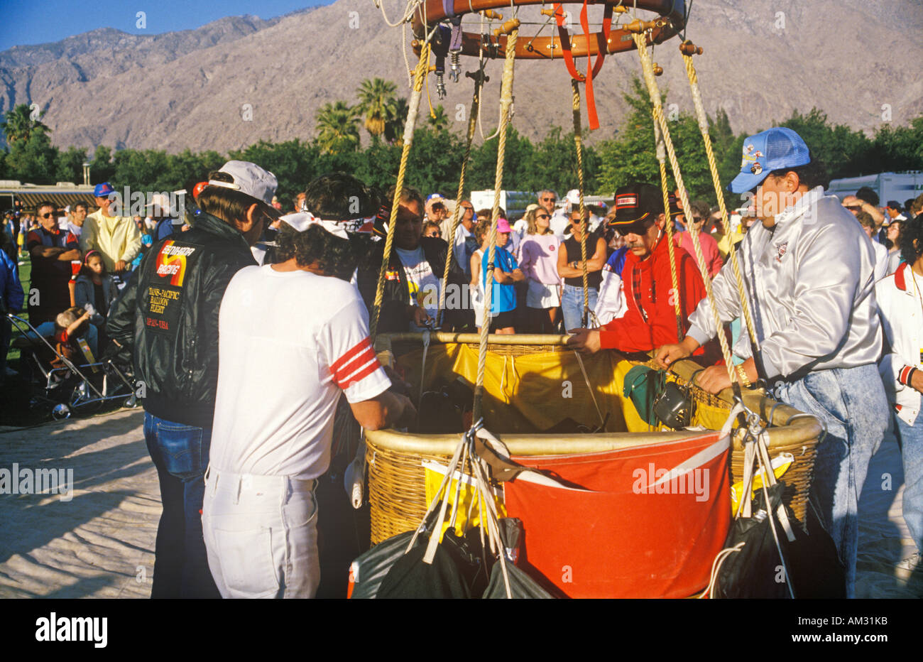 The Gordon Helium Balloon Race in Palm Springs California Stock