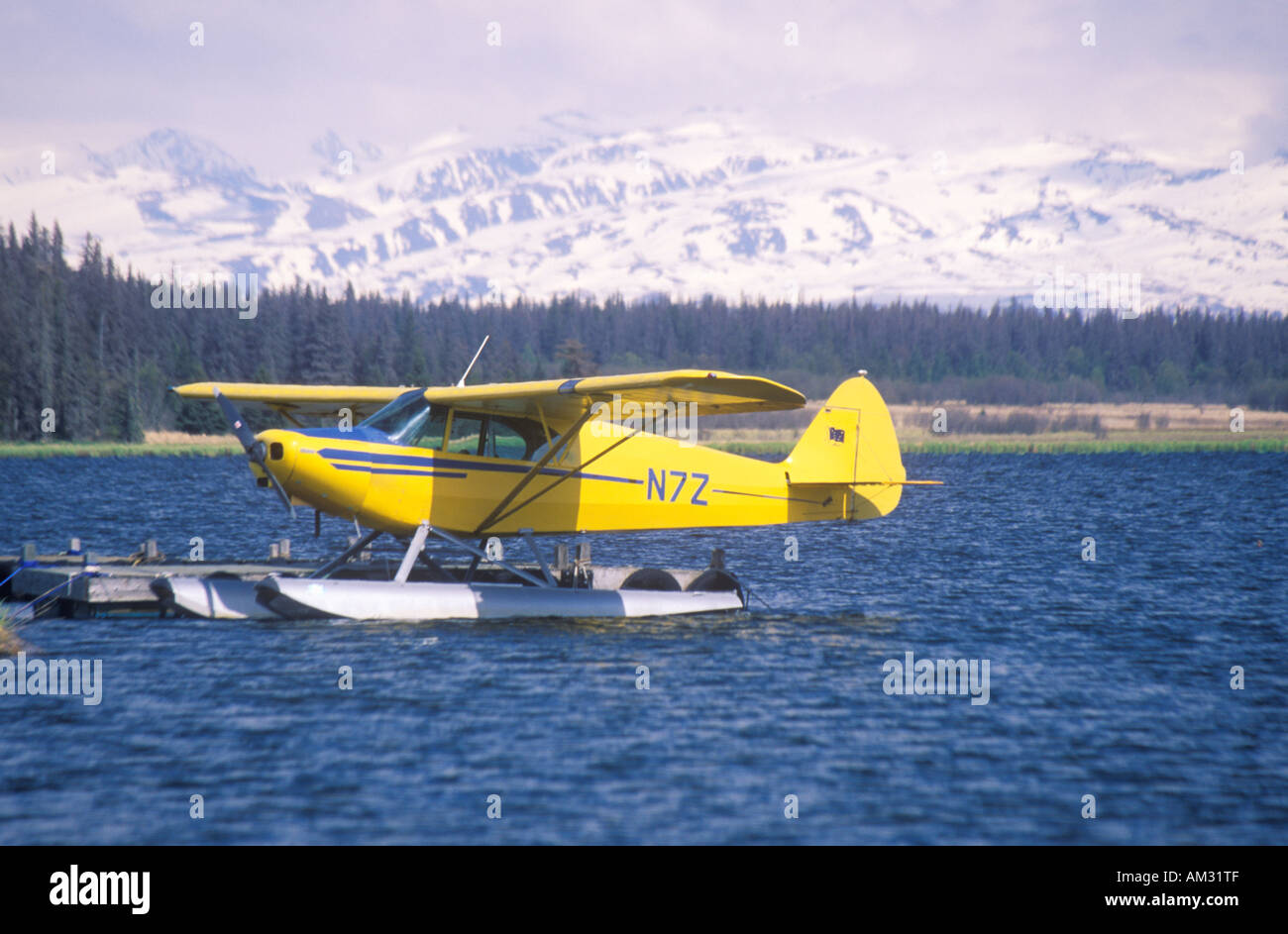 A Seaplane Called The Homer Split In Homer Alaska Stock Photo - Alamy