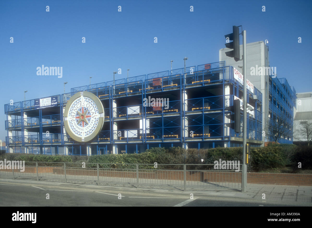 Princes Quay Shopping Centre multistory car park Hull East Yorkshire