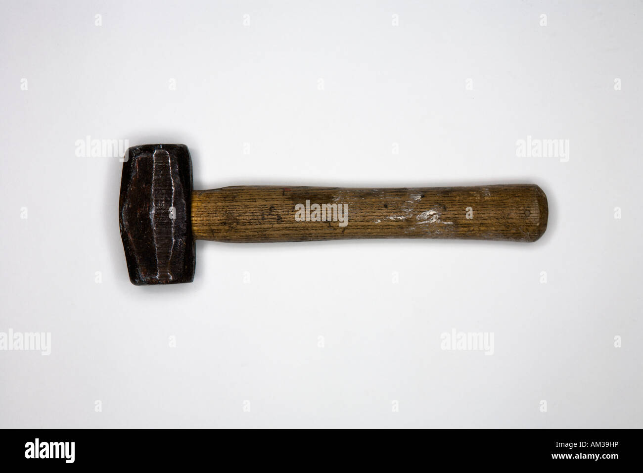 old used lump hammer Stock Photo Alamy