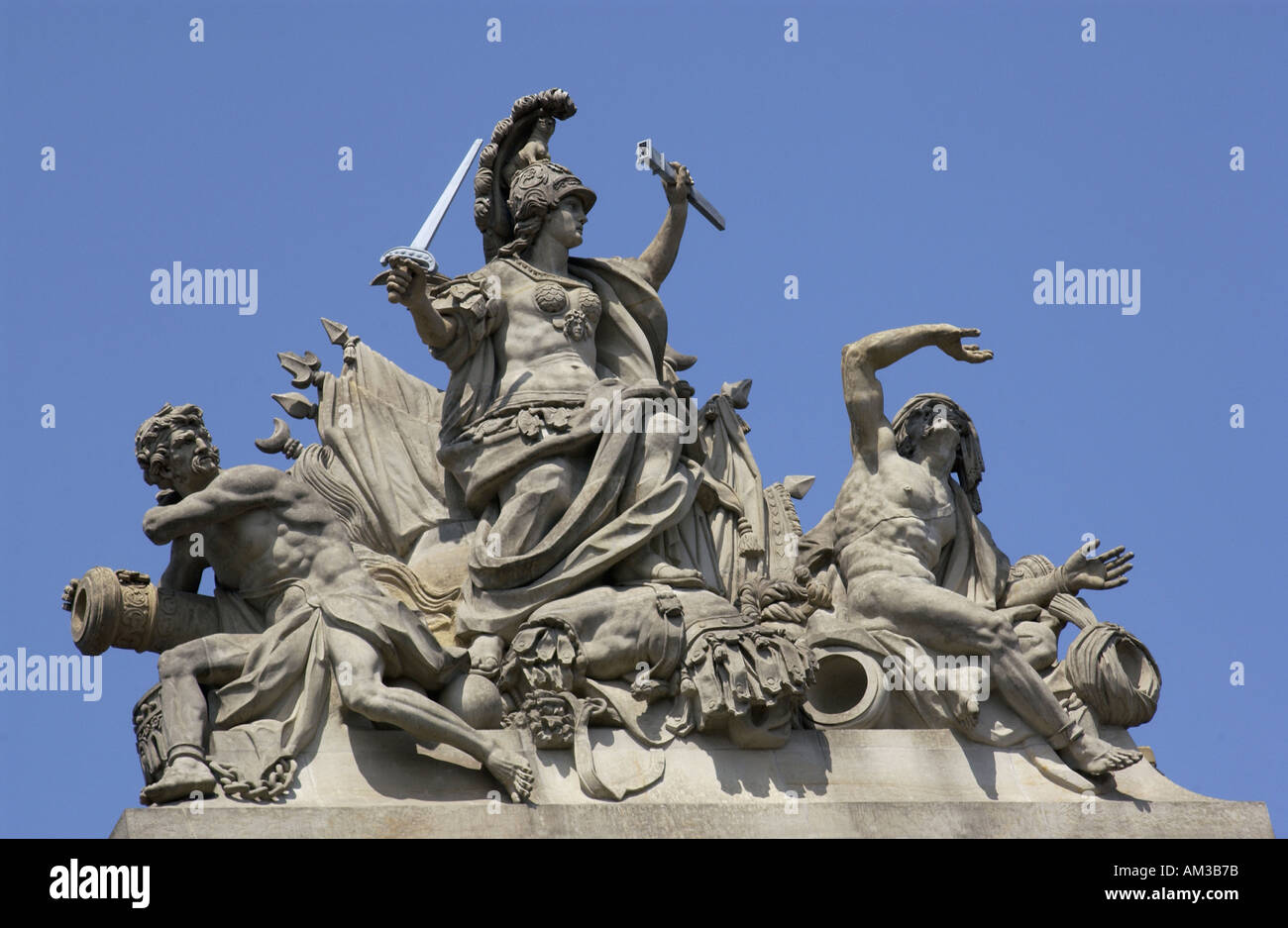 Statue in Berlin, Germany Stock Photo Alamy