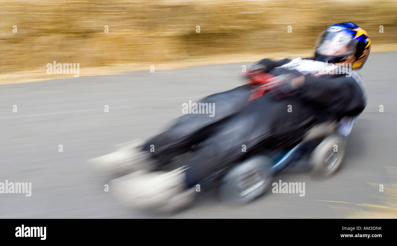 Bobbycar Race Stock Photo